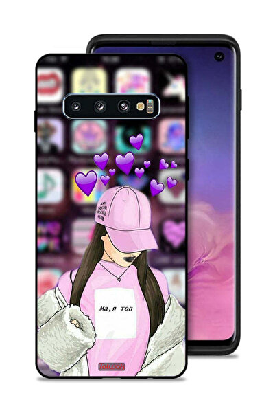 Tolwak غطاء حماية لهاتف سامسونج جالاكسي S10 من Anti Social Club