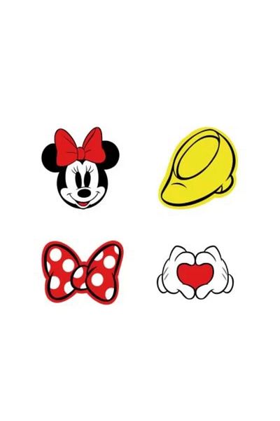 Minnie Mouse Eraser Set – 4 Pieces