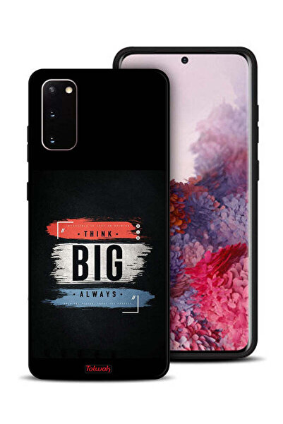 Tolwak غطاء حماية لهاتف Samsung Galaxy S20 - فكر دائمًا بشكل كبير