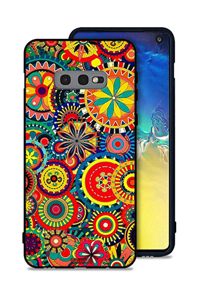 Tolwak غطاء حماية لهاتف سامسونج جالكسي S10e بنمط ماندالا ملون