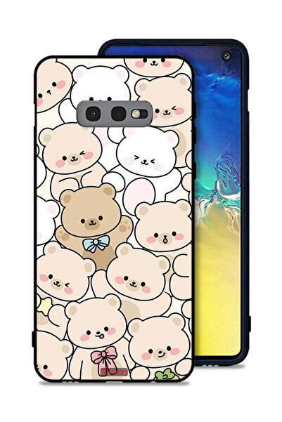 Tolwak غطاء حماية لهاتف Samsung Galaxy S10e بنقشة الدببة