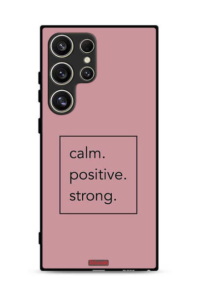 Tolwak غطاء حماية لهاتف سامسونج جالكسي S24 ألترا 5G، هادئ وإيجابي وقوي