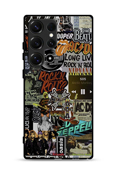 Tolwak غطاء حماية لهاتف سامسونج جالكسي S25 ألترا، تحيا موسيقى الروك أند رول
