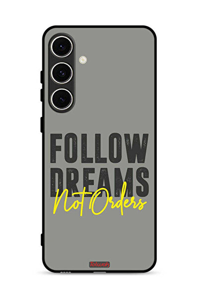 Tolwak غطاء حماية لهاتف سامسونج جالاكسي A56 5G اتبع الأحلام وليس الأوامر