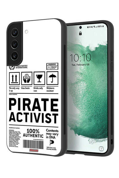 Tolwak غطاء حماية لهاتف سامسونج جالاكسي S21 بلس 5G، ملصق ناشط خاص