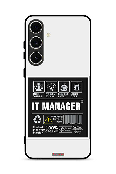 Tolwak غطاء حماية لهاتف Samsung Galaxy A56 5G - ملصق مدير تكنولوجيا المعلومات