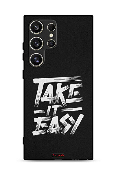 Tolwak غطاء حماية لهاتف Samsung Galaxy S24 Ultra 5G - Take It Easy