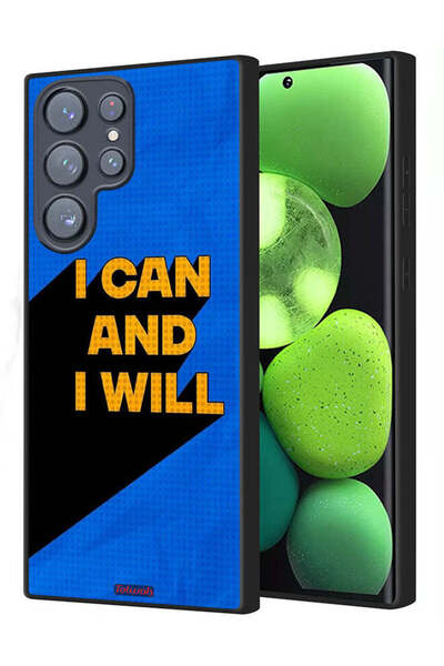 Tolwak غطاء حماية لهاتف سامسونج جالكسي S22 ألترا 5G - أستطيع وسأفعل