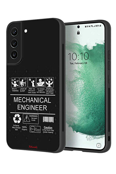 Tolwak غطاء حماية لهاتف Samsung Galaxy S22 Plus 5G ملصق مهندس ميكانيكي