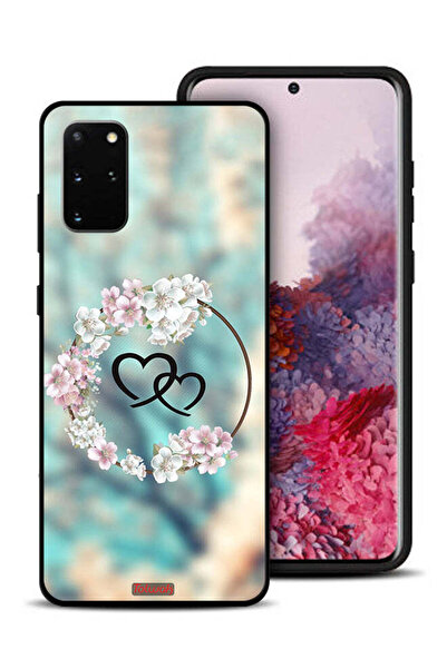 Tolwak غطاء حماية لهاتف سامسونج جالكسي S20 بلس برسومات قلوب في خاتم