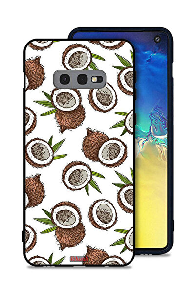 Tolwak غطاء حماية لهاتف Samsung Galaxy S10e بلون جوز الهند
