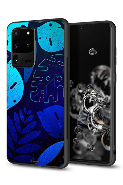 Tolwak غطاء حماية لهاتف سامسونج جالكسي S20 ألترا بنقشة أوراق الشجر