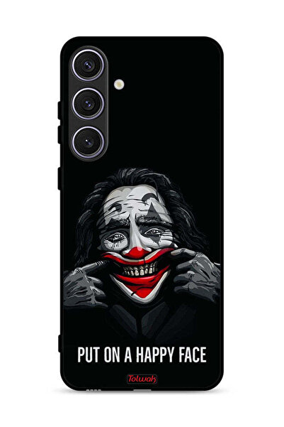 Tolwak غطاء حماية لهاتف سامسونج جالكسي S25 بوجه سعيد