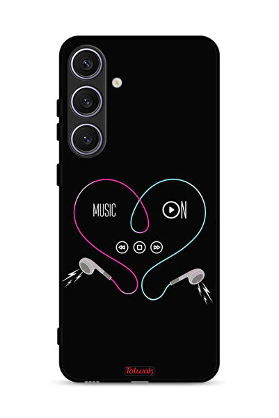 Tolwak غطاء حماية لهاتف Samsung Galaxy S25 Plus مع موسيقى