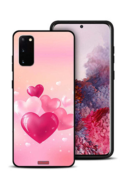 Tolwak غطاء حماية لهاتف سامسونج جالكسي S20 برسومات قلوب جميلة