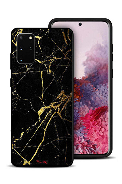 Tolwak غطاء حماية لهاتف سامسونج جالكسي S20 بلس - رخامي متصدع