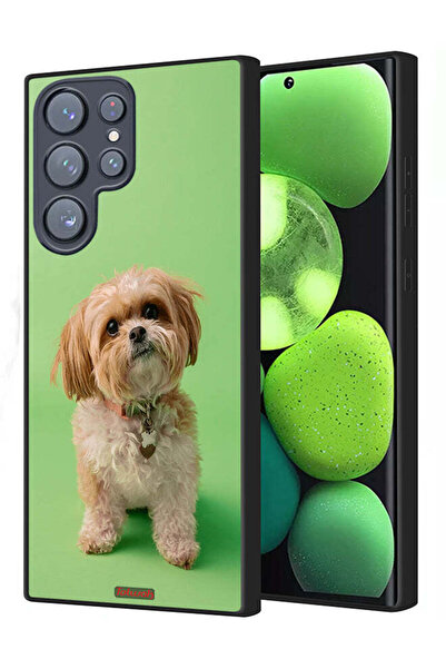 Tolwak Samsung Galaxy S22 Ultra 5G Protective Case Cover Cute Puppy