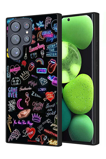 Tolwak Samsung Galaxy S22 Ultra 5G Protective Case Cover Accept The Mystery
