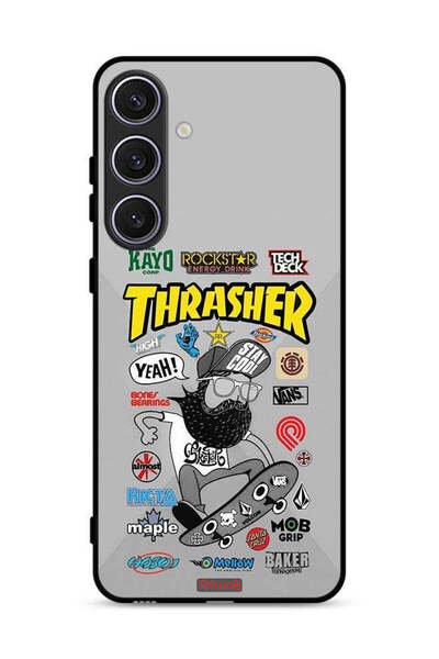 Tolwak غطاء حماية لهاتف Samsung Galaxy S25 Plus ملصق Thrasher