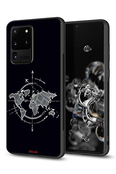 Tolwak غطاء حماية لهاتف سامسونج جالكسي S20 ألترا بتصميم فن البوصلة