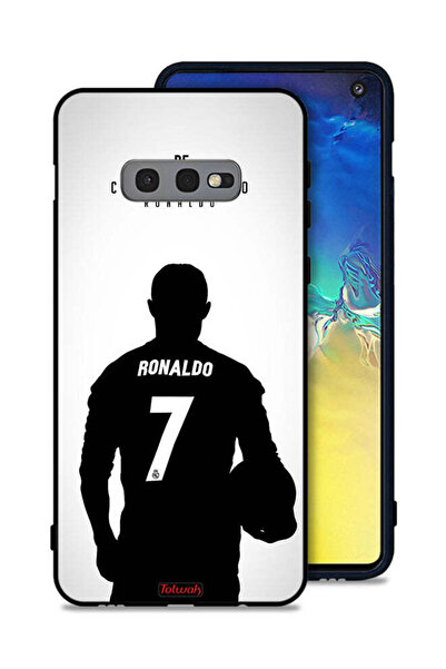 Tolwak غطاء حماية لهاتف سامسونج جالكسي S10e بقناع كريستيانو رونالدو