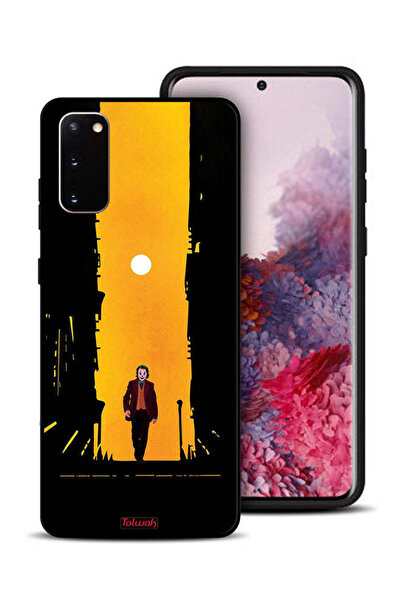 Tolwak غطاء حماية لهاتف Samsung Galaxy S20 بتصميم جوكر، عمل فني رقمي تجريدي