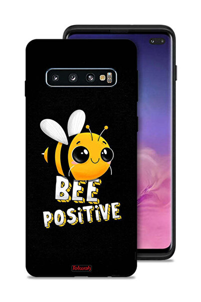 Tolwak غطاء حماية لهاتف سامسونج جالكسي S10 بلس - Bee Positive