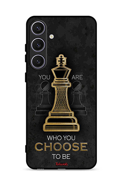 Tolwak غطاء حماية لهاتف سامسونج جالكسي S24 بلس 5G أنت من تختار أن تكون