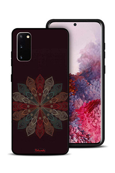 Tolwak غطاء حماية لهاتف سامسونج جالكسي S20 بتصميم زهرة ماندالا