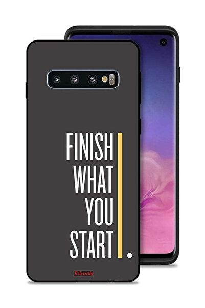 Tolwak غطاء حماية لهاتف Samsung Galaxy S10 - أكمل ما تبدأ به