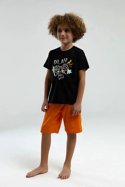 Rolypoly Boy's Bermuda Suit - Black
