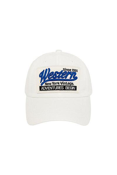 PERLOTUS Western Hat Men Women Unisex Embroidered Cotton Adjustable Baseball Cap Sports Hat