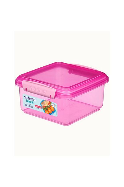 Sistema Freezer Safe BPA-Free Plastic Stackable Lunch Box