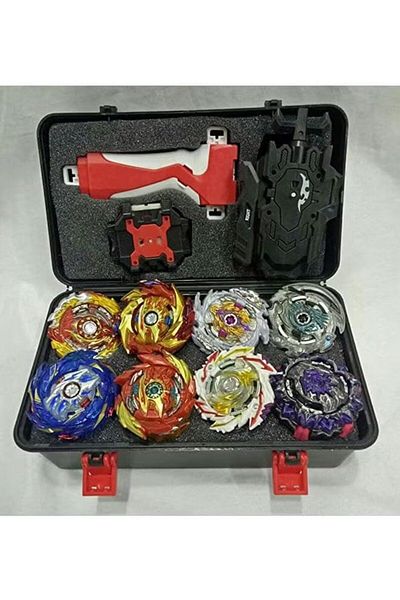Toybox Toy Box Box Beyblade 8 Pcs Super King
