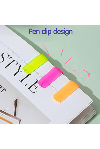 Deli EU376 Hi!Color Highlighters 1–5mm Tip, 6 Colors – ideal for school and office use