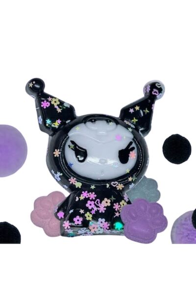 victiny Jucărie moale și pufoasă cu textură care se ridică lent VICTINY® Negr...