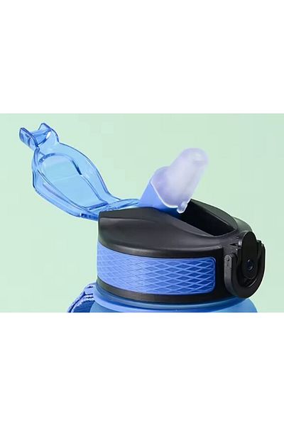 Hasyılmaz Automatic Straw Water Bottle Spare Cap 65mm Navy Blue