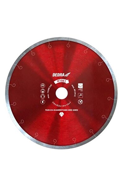 dedra Δίσκος διαμαντιού, σκληρό κεραμικό, υγρή και ξηρή κοπή, 300 mm, Dedra