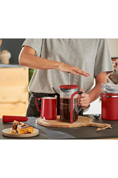 Tchibo French Press, Kırmızı 800 ml