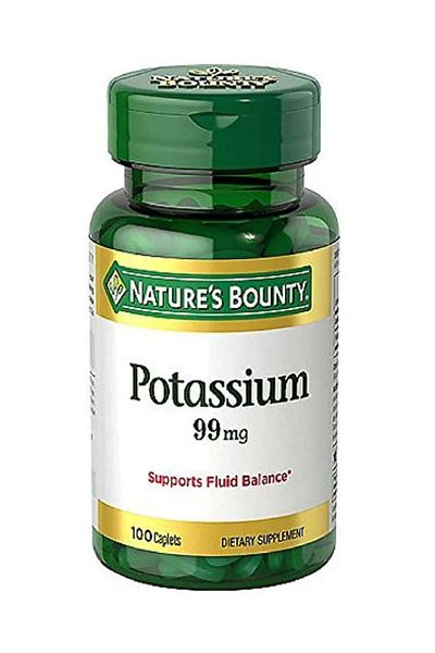 Nature's Bounty كبسولات البوتاسيوم 99 ملغ، 100 كبسولة