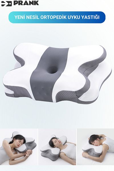 PRANK Viscoros New Generation Orthopedic Sleeping Pillow