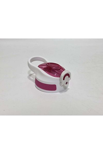 Hasyılmaz Automatic Straw Water Bottle Replacement Cap 65mm Pink-White