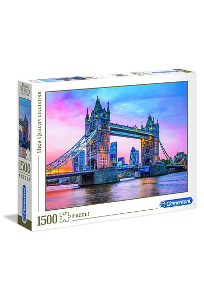 CLEMENTONI Puzzle – London Bridge – 1500 Pieces