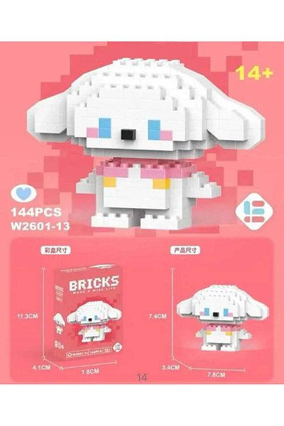 Wisevelya Cinnamoroll Bricks Lego Set
