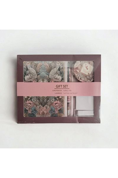 victoria journal Victoria's Journals Gift Kit Salmon with Wings Flower
