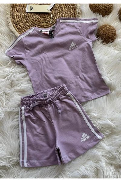 bebitomkids Girl 2-6 Years Striped Suit