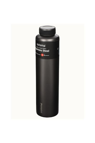 Sistema Leak Proof Double Walled Vacuum Insulated Chic Stainless Steel Water Bottle Assorted Color