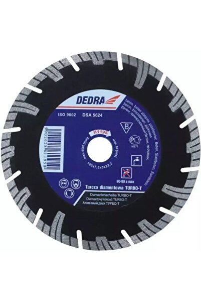 dedra Disc diamantat segmentat pentru beton armat, 115 mm, Dedra