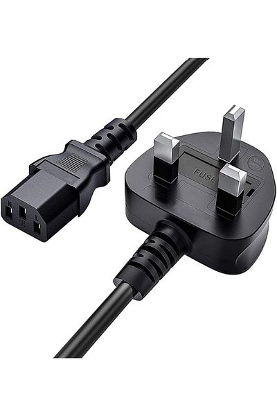 Generic Desktop Power Cable - Reliable Pure Copper Wire for Computers, TVs, Monitors, and More