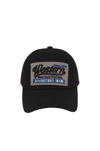 PERLOTUS Western Hat Men Women Unisex Embroidered Cotton Adjustable Baseball Cap Sports Hat